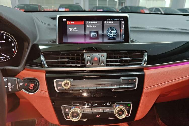 Used BMW X2 2020 sDrive25i Leading Model M Sport Package Audio And AC Panel