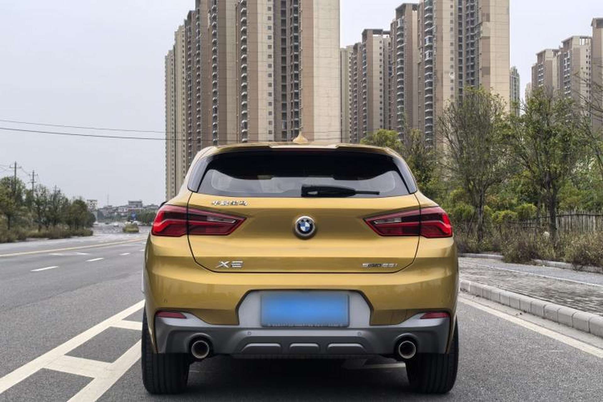 Used BMW X2 2020 sDrive25i Luxury M Sport Package Exterior 4
