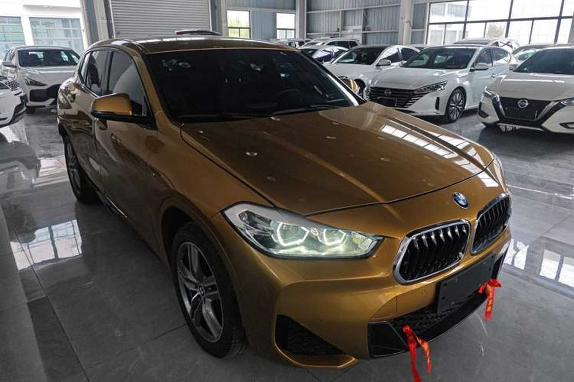 Used BMW X2 2020 sDrive25i Leading Model M Sport Package Front Right 45 Deg