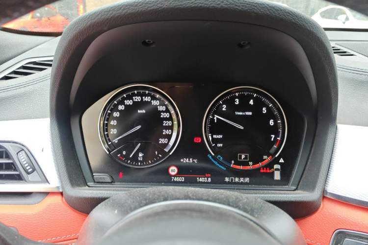 Used BMW X2 2020 sDrive25i Luxury Model with M Sport Package Instrument Cluster