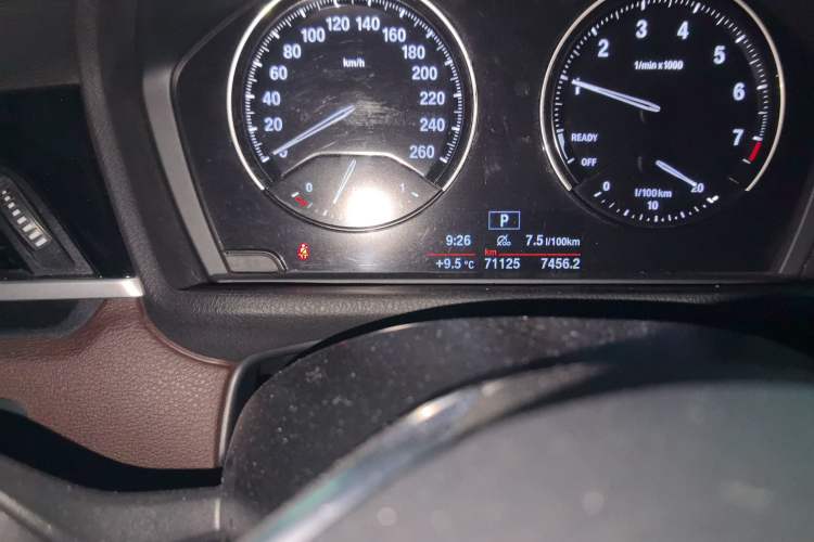 Used BMW X2 2020 sDrive20i M Sport Package Odometer Close Up