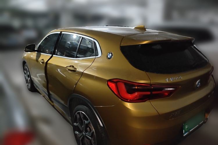 Used BMW X2 2020 sDrive25i Luxury M Sport Package Rear Left 45 Deg