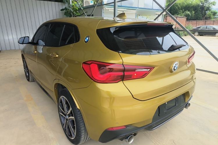 Used BMW X2 2020 sDrive25i Luxury Model with M Sport Package Rear Left 45 Deg