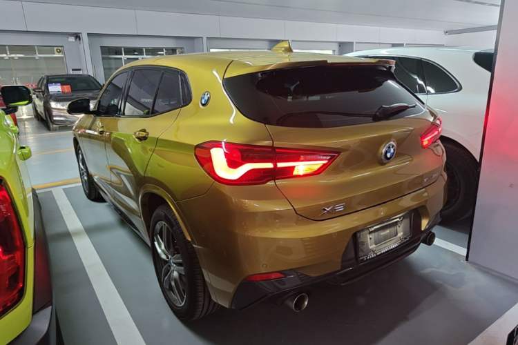 Used BMW X2 2020 sDrive25i Leading Model M Sport Package Rear Left 45 Deg