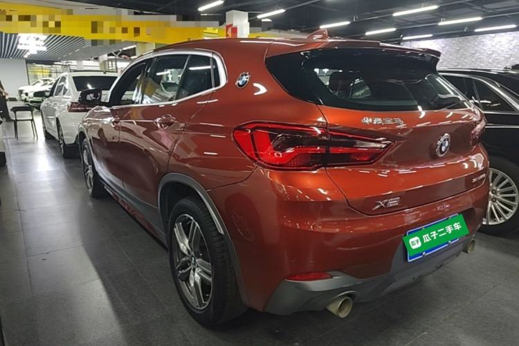 Used BMW X2 2020 sDrive25i Leading Model M Sport Package Rear Left 45 Deg