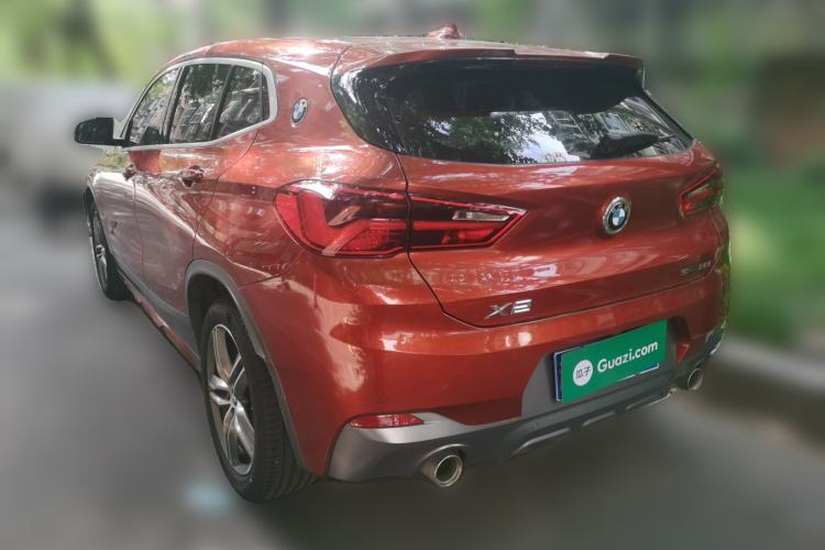 Used BMW X2 2020 sDrive25i Leading Model M Sport Package Rear Left 45 Deg