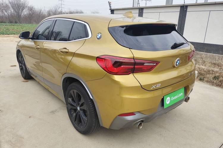 Used BMW X2 2020 sDrive20i M Sport Package Rear Left 45 Deg