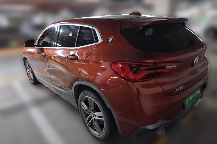 Used BMW X2 2020 sDrive25i Leading Model M Sport Package Rear Left 45 Deg