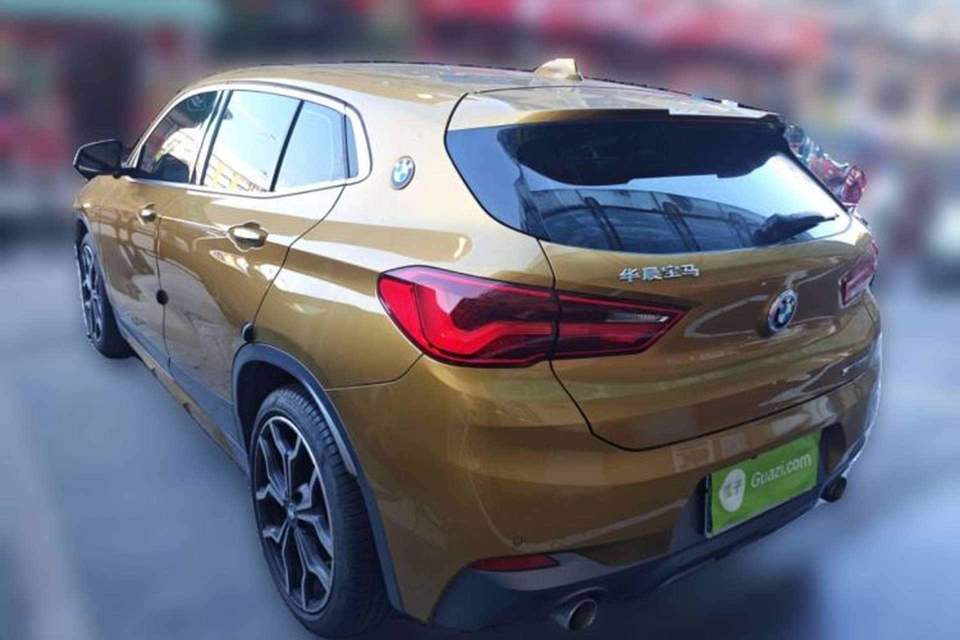 Used BMW X2 2020 sDrive25i Luxury M Sport Package Rear Left 45 Deg