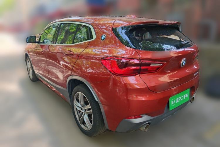 Used BMW X2 2020 sDrive25i Leading Model M Sport Package Rear Left 45 Deg