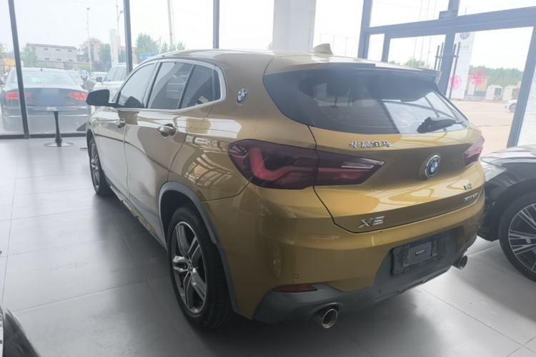 Used BMW X2 2020 sDrive25i Leading Model M Sport Package Rear Left 45 Deg