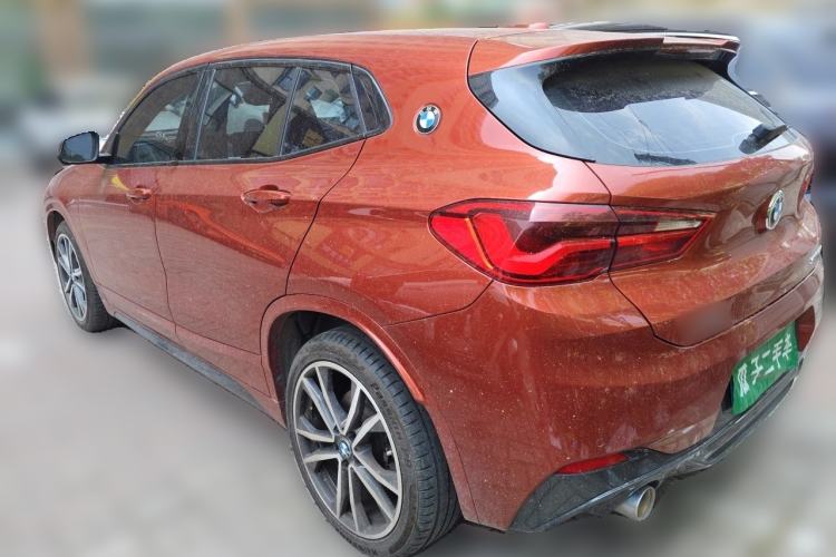 Used BMW X2 2020 sDrive25i Luxury Model with M Sport Package Rear Left 45 Deg