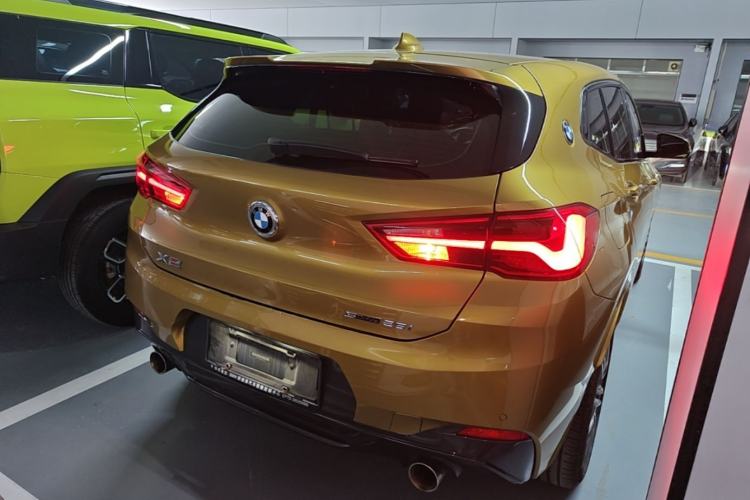 Used BMW X2 2020 sDrive25i Leading Model M Sport Package Rear Right 45 Deg