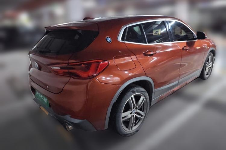 Used BMW X2 2020 sDrive25i Leading Model M Sport Package Rear Right 45 Deg