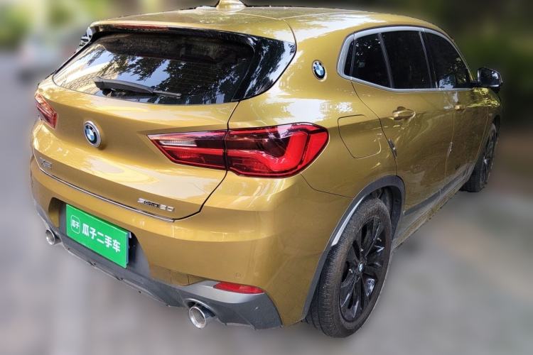 Used BMW X2 2020 sDrive20i M Sport Package Rear Right 45 Deg
