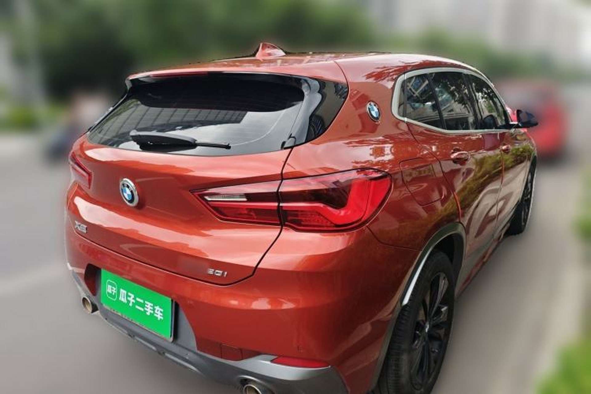 Used BMW X2 2020 sDrive20i M Sport Package Rear Right 45 Deg