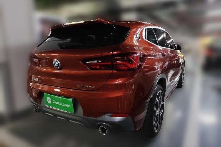 Used BMW X2 2020 sDrive25i Luxury M Sport Package Rear Right 45 Deg