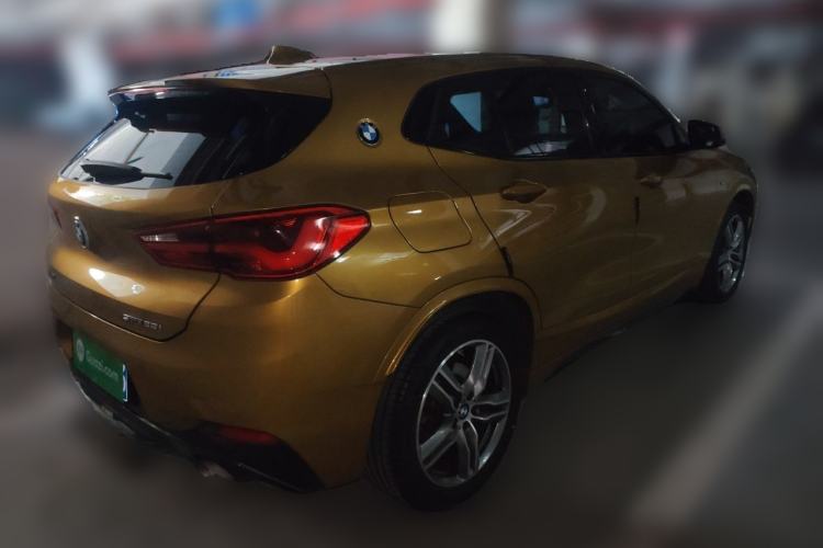 Used BMW X2 2020 sDrive25i Leading Model M Sport Package Rear Right 45 Deg