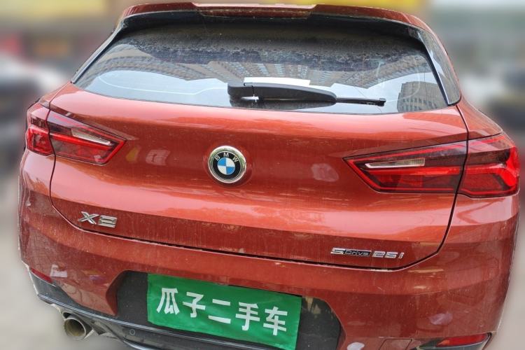 Used BMW X2 2020 sDrive25i Luxury Model with M Sport Package Rear