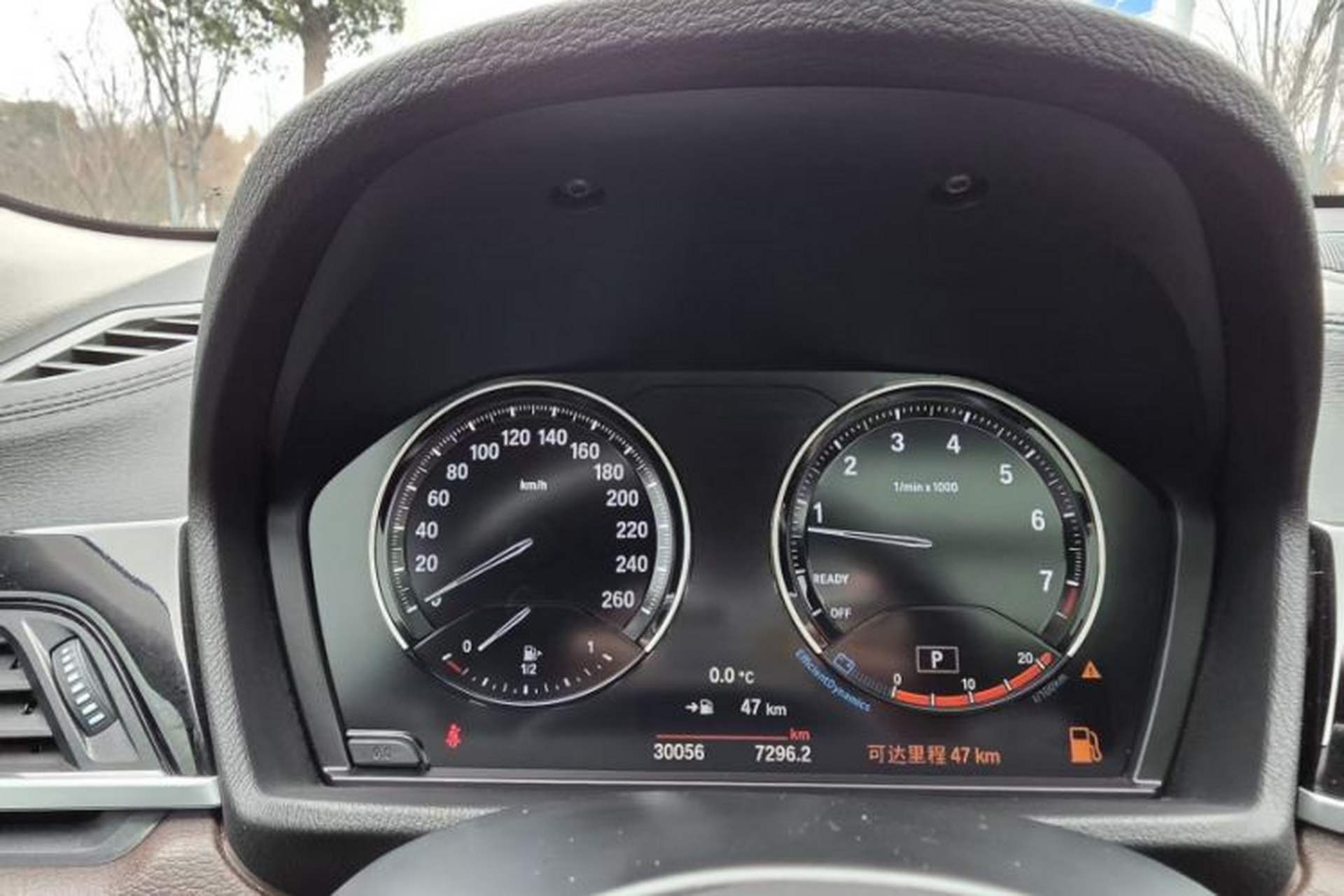 Used BMW X2 2021 Restyled sDrive25i M Sport Package Odometer Close Up