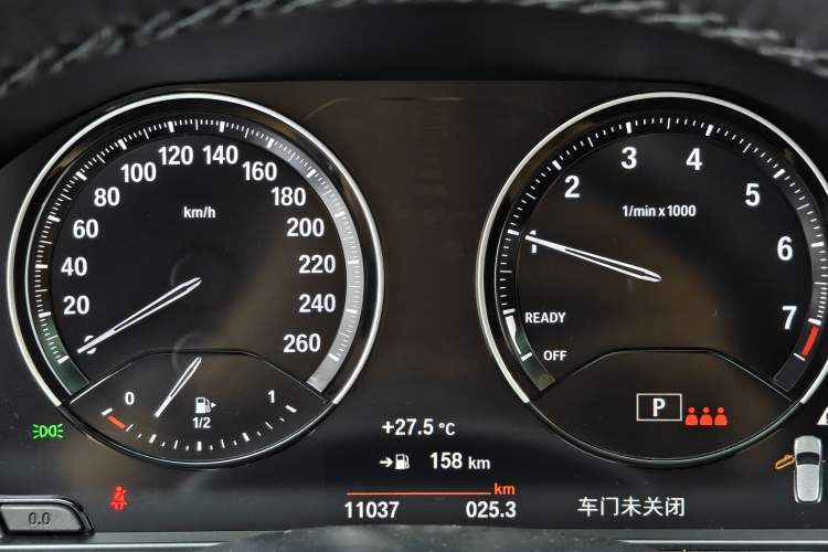 Used BMW X2 2021 Restyled sDrive25i M Sport Package Odometer Close Up
