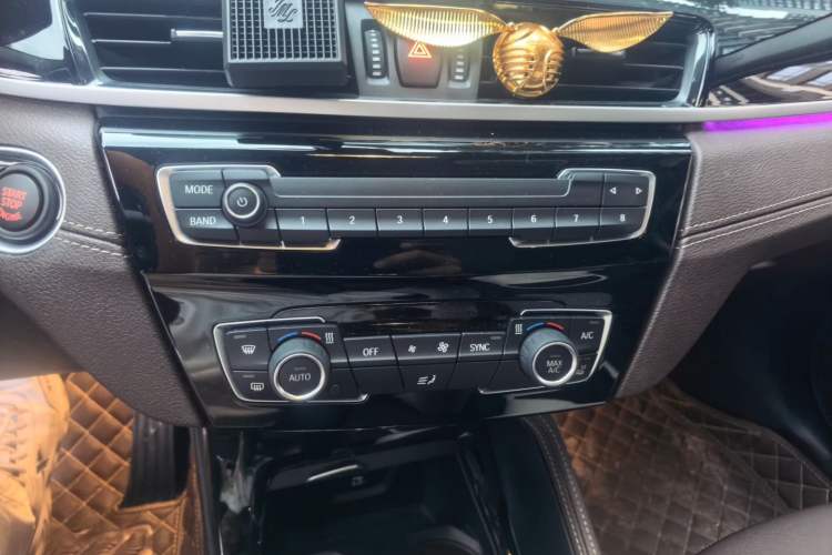Used BMW X2 2021 Restyled sDrive25i M Sport Package Audio And AC Panel