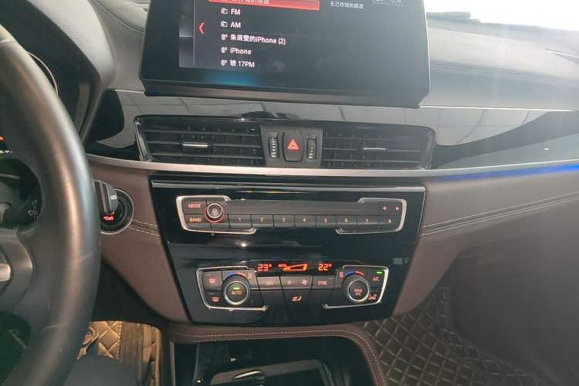Used BMW X2 2021 sDrive25i Leading Model M Sport Package Audio And AC Panel