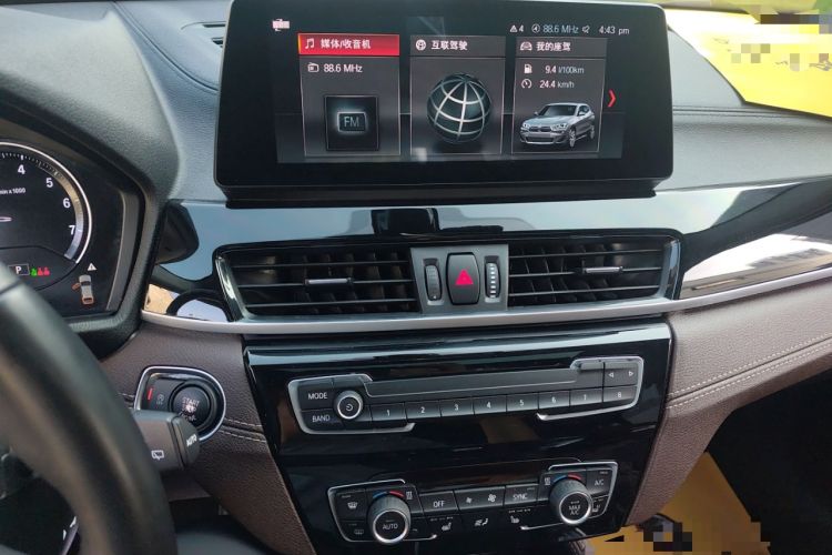 Used BMW X2 2021 Restyled sDrive25i M Sport Package Audio And AC Panel
