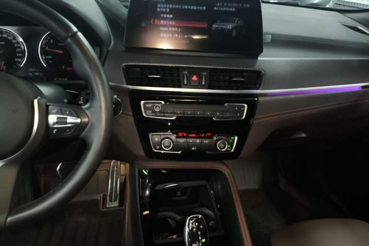 Used BMW X2 2021 sDrive25i Sport Edition Audio And AC Panel
