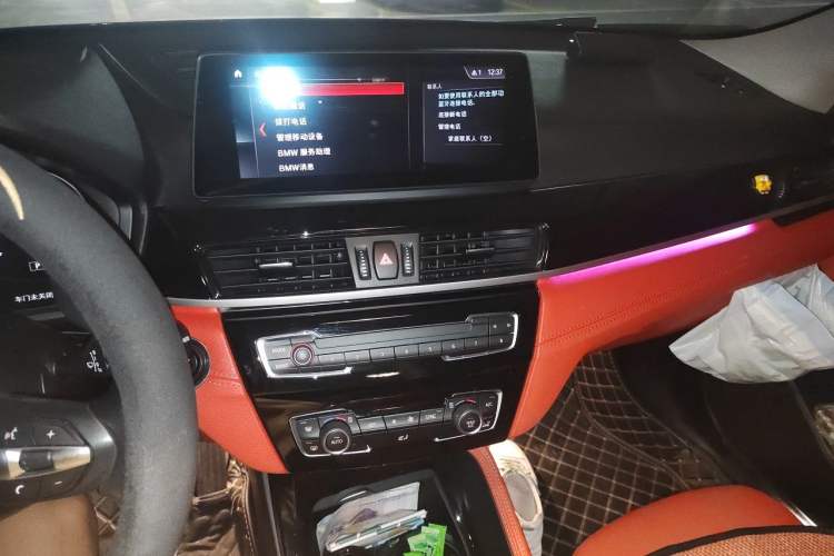 Used BMW X2 2021 sDrive25i M Sport Package Audio And AC Panel