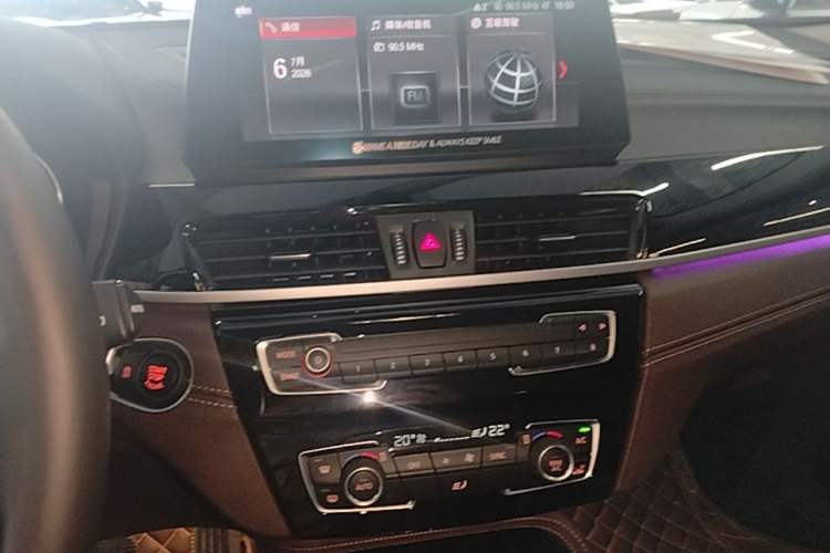 Used BMW X2 2021 Restyled sDrive25i M Sport Package Audio And AC Panel