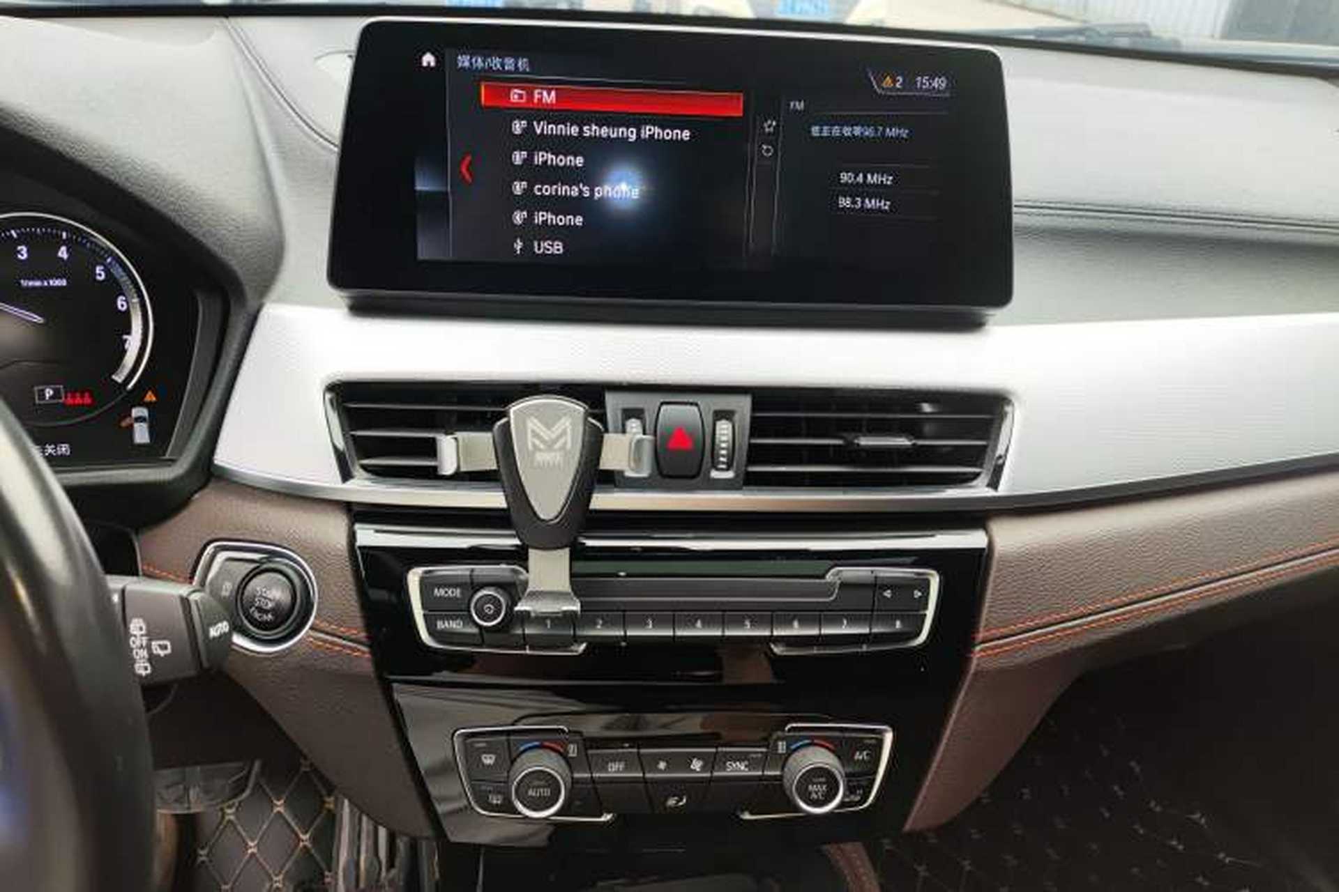 Used BMW X2 2021 Restyled sDrive25i Midnight Edition Audio And AC Panel