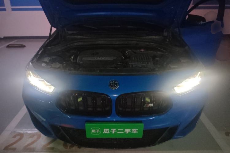 Used BMW X2 2021 sDrive25i Luxury Model with M Sport Package Engine Bay