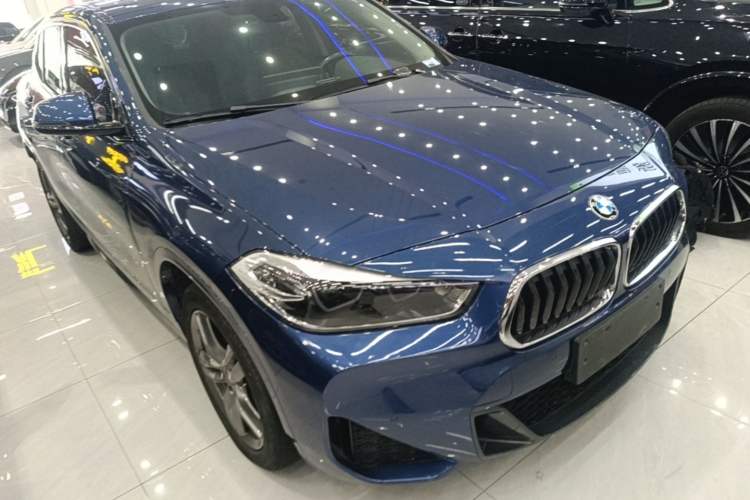 Used BMW X2 2021 Restyled sDrive25i M Sport Package Front Right 45 Deg