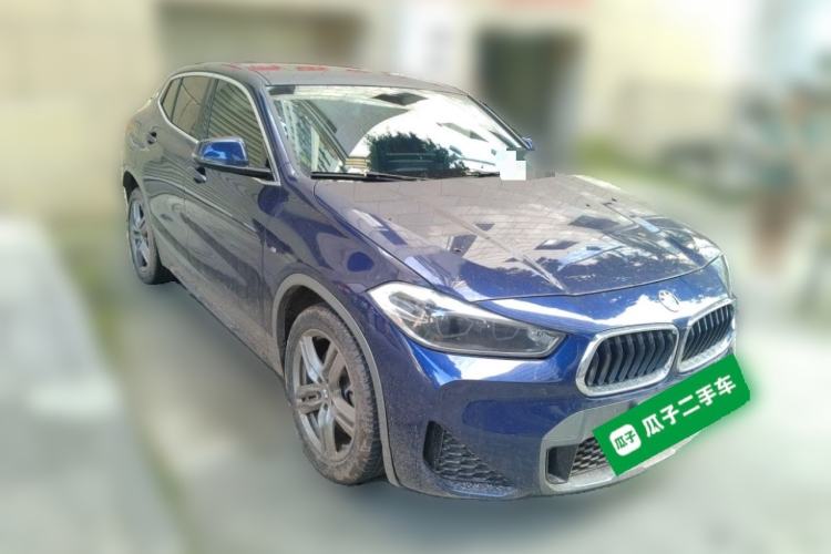 Used BMW X2 2021 sDrive25i Leading Model M Sport Package Front Right 45 Deg