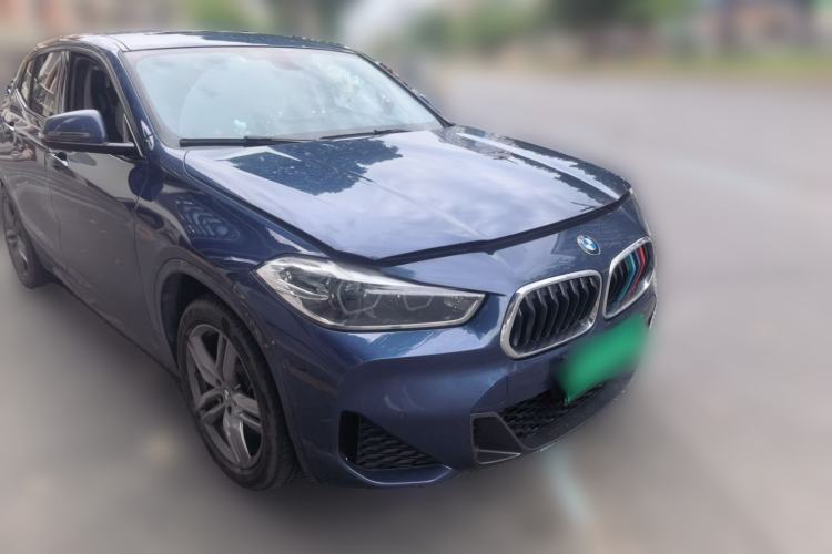Used BMW X2 2021 Restyled sDrive25i M Sport Package Front Right 45 Deg