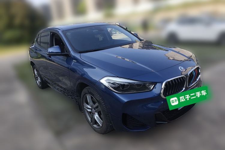 Used BMW X2 2021 Restyled sDrive25i M Sport Package Front Right 45 Deg