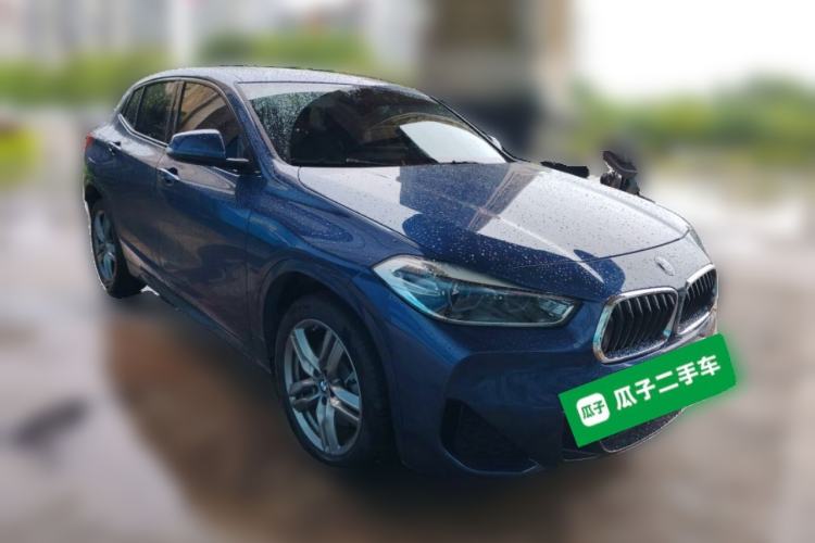 Used BMW X2 2021 sDrive25i M Sport Package Front Right 45 Deg