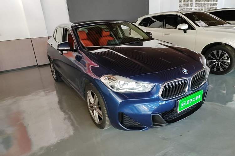 Used BMW X2 2021 Restyled sDrive25i M Sport Package Front Right 45 Deg