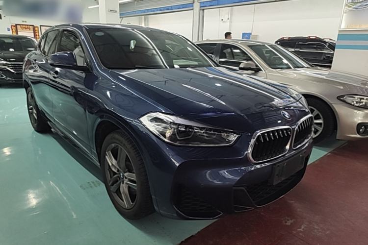 Used BMW X2 2021 Restyled sDrive25i M Sport Package Front Right 45 Deg