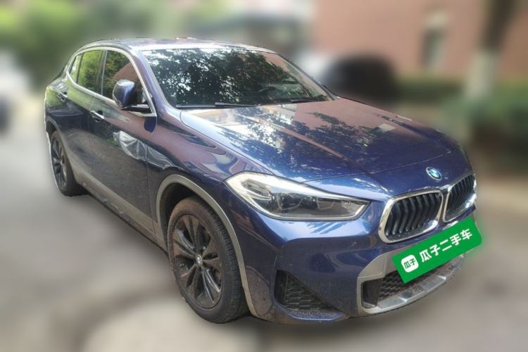 Used BMW X2 2021 sDrive20i M Sport Package Front Right 45 Deg