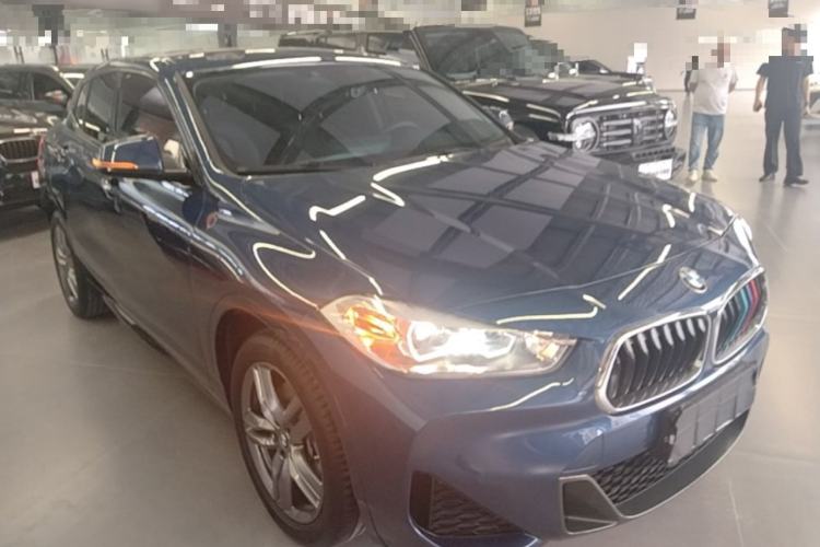 Used BMW X2 2021 Restyled sDrive25i M Sport Package Front Right 45 Deg