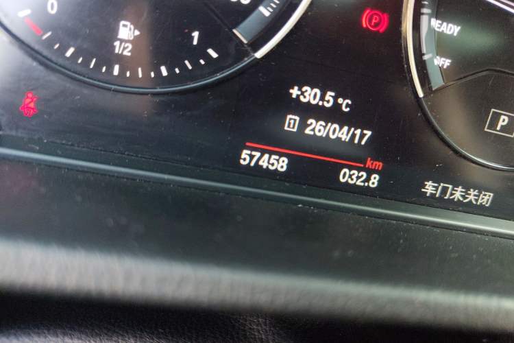 Used BMW X2 2021 Restyled sDrive25i M Sport Package Odometer Close Up