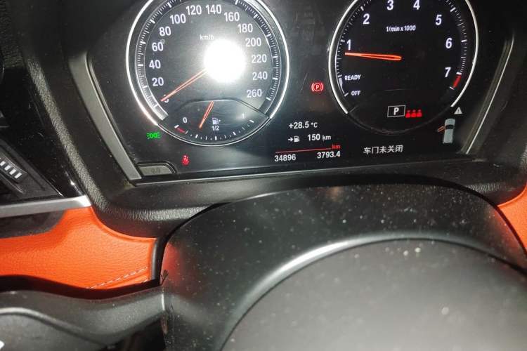 Used BMW X2 2021 sDrive25i M Sport Package Odometer Close Up