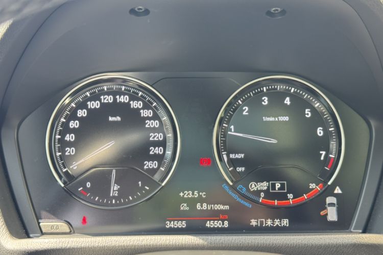 Used BMW X2 2021 Restyled sDrive25i M Sport Package Odometer Close Up