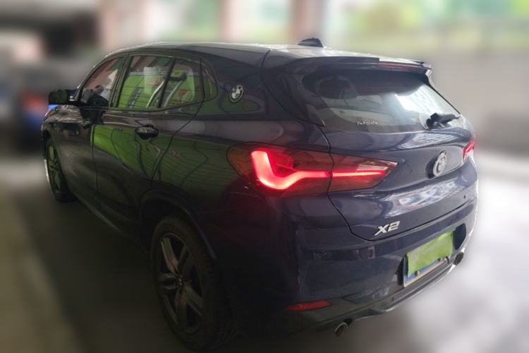 Used BMW X2 2021 sDrive25i Leading Model M Sport Package Rear Left 45 Deg