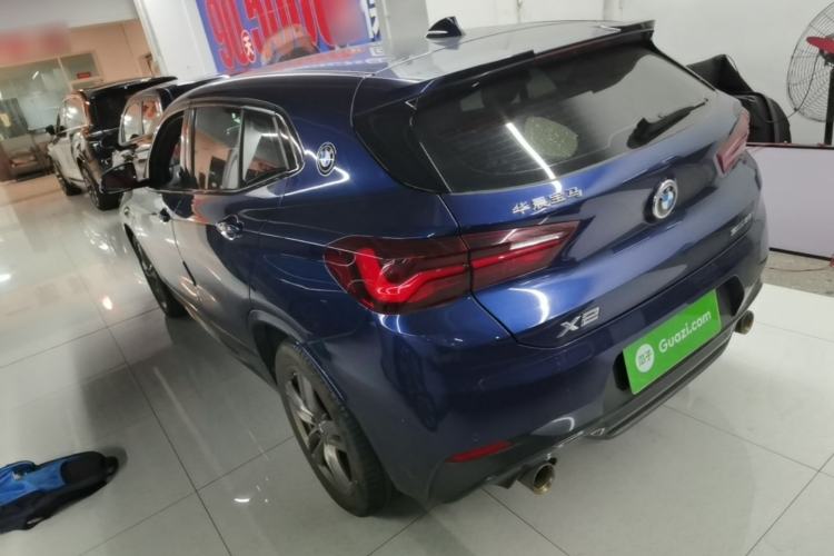 Used BMW X2 2021 sDrive25i Leading Model M Sport Package Rear Left 45 Deg