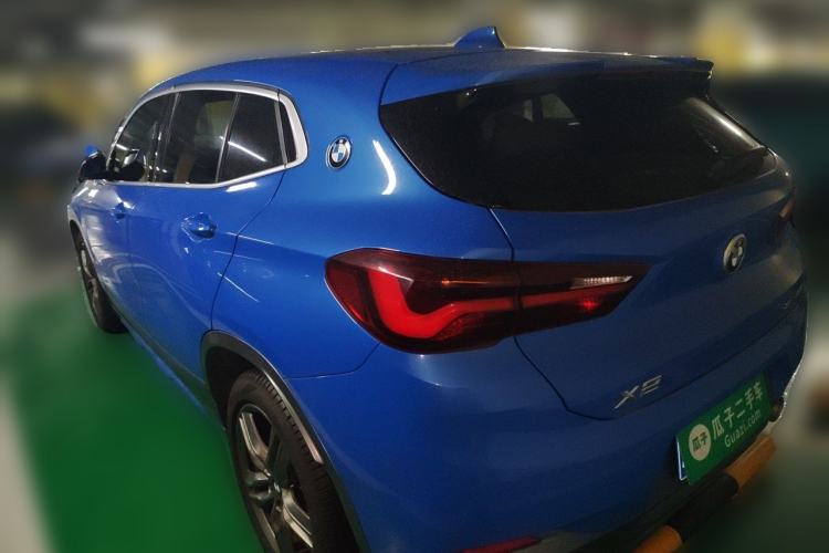 Used BMW X2 2021 sDrive25i Leading Model M Sport Package Rear Left 45 Deg
