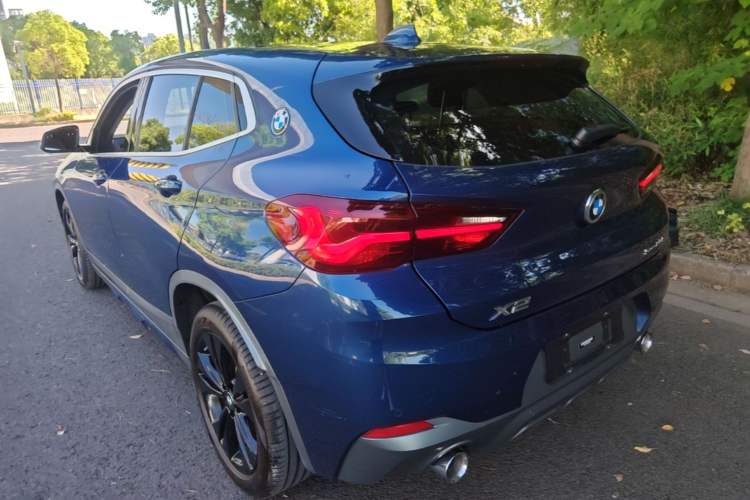 Used BMW X2 2021 Restyled sDrive25i M Sport Package Rear Left 45 Deg