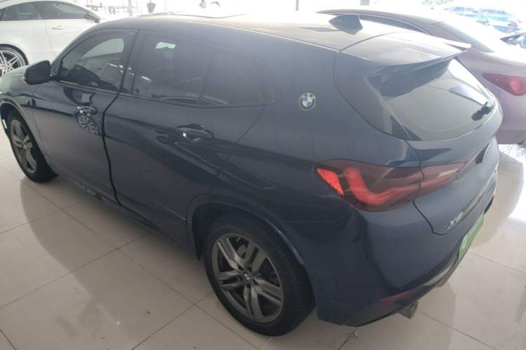 Used BMW X2 2021 sDrive25i Leading Model M Sport Package Rear Left 45 Deg